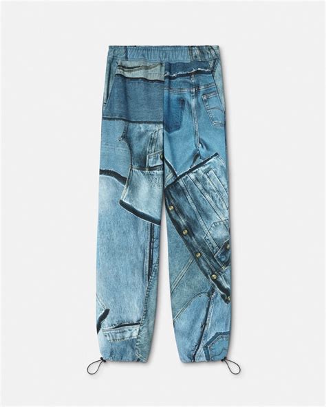 versace patchwork jeans